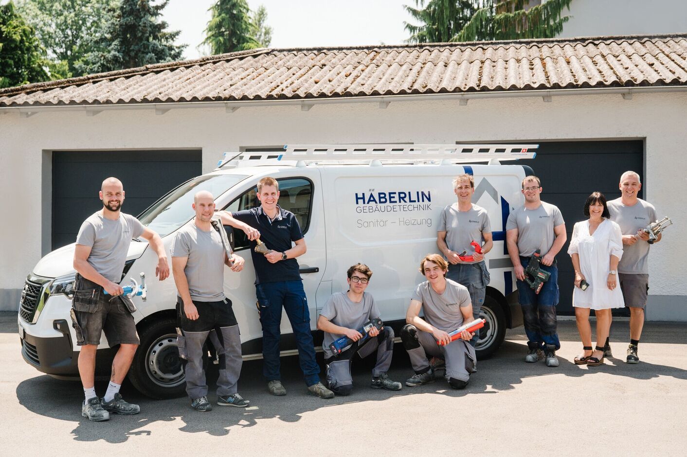 Gruppenfoto Häberlin Gebäudetechnik GmbH